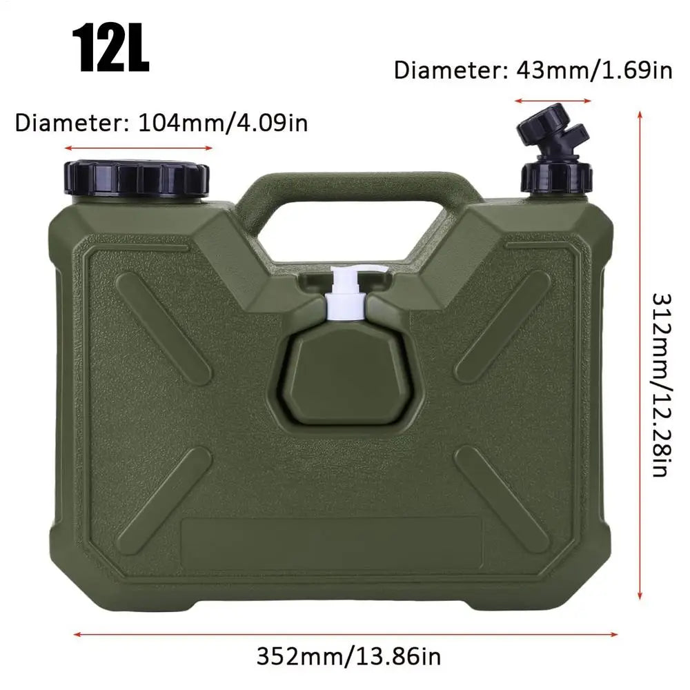 Water Tank Portable Multifunction No Leakage Container Spigot