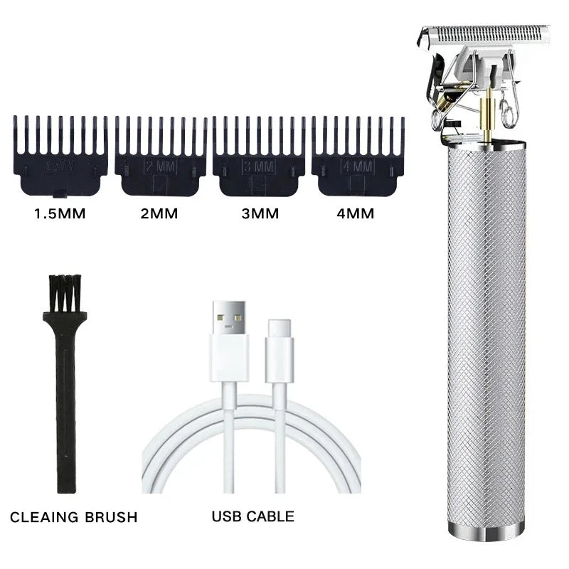 XMSJ T9 Rechargeable Men's Hair & Beard Clipper | Wet & Dry