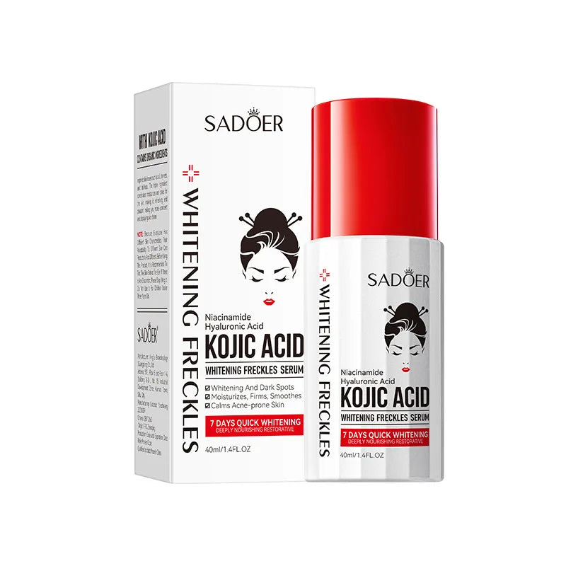 Kojic Acid Serum Strong Brightening Whitening Cream Spots Fine Lines