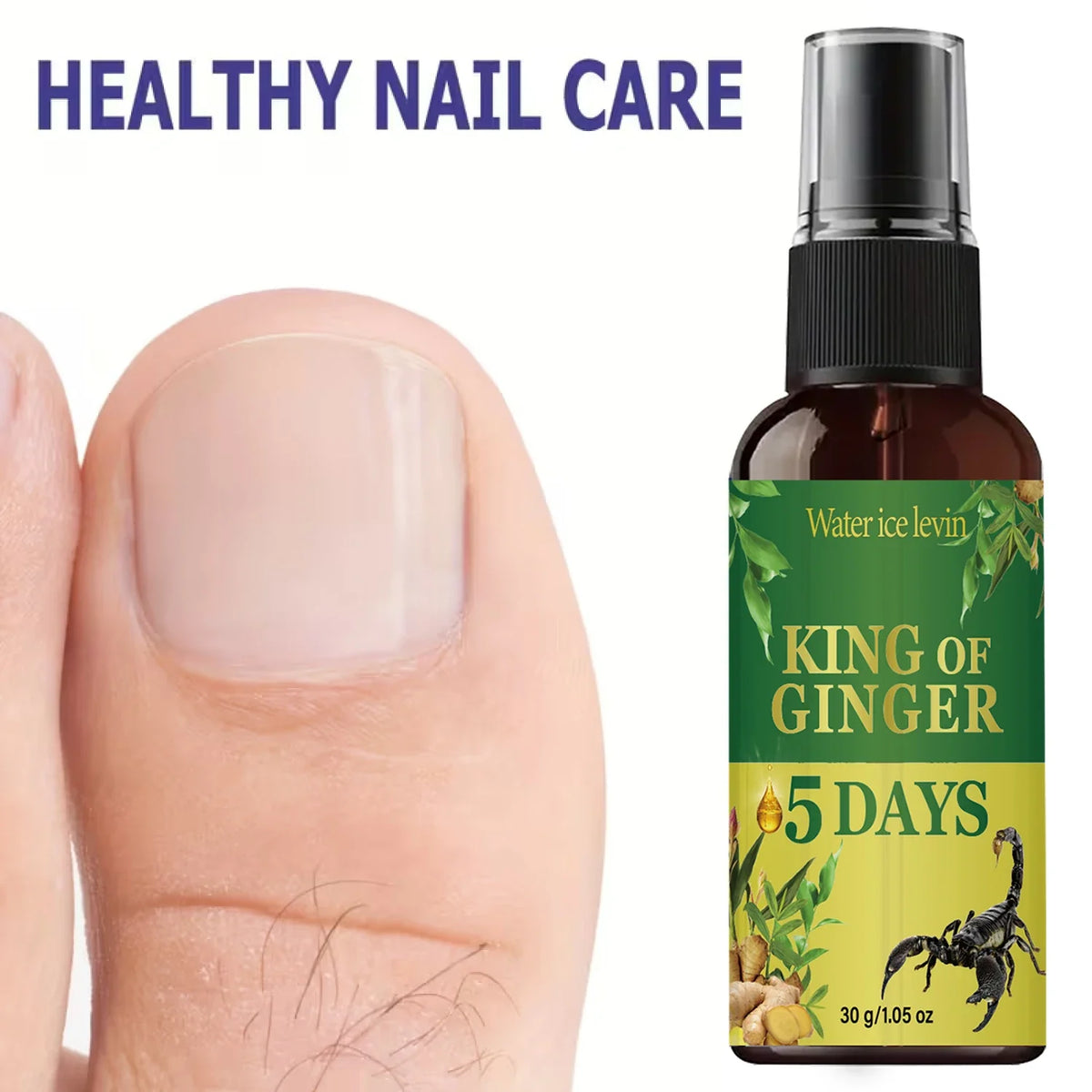 Nail Care Spray – Collagen & Hyaluronic Acid for Strong Nails