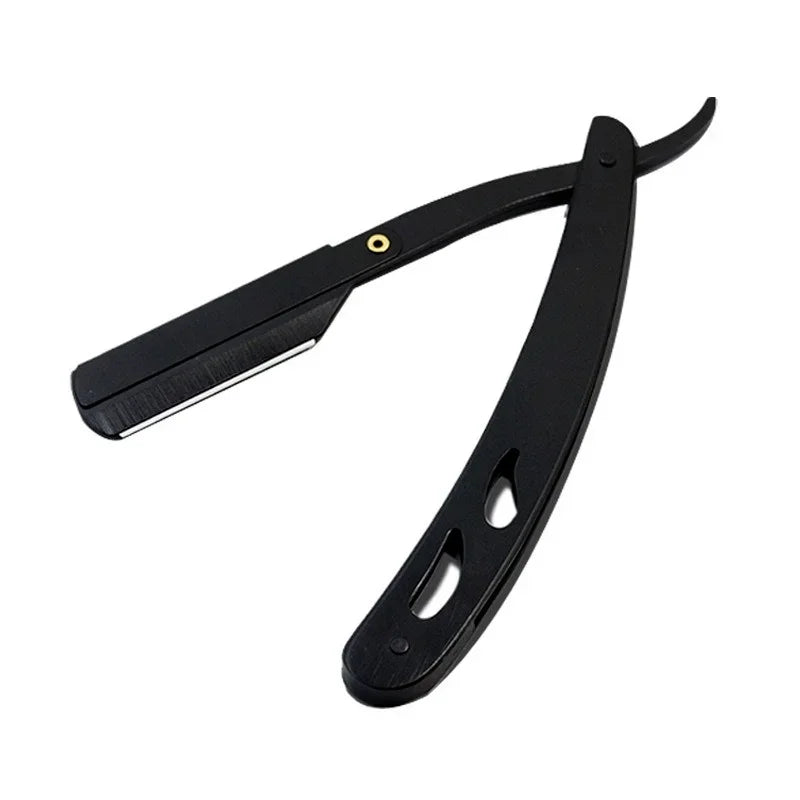 Foldable Stainless Steel Straight Razor – Vintage Barber Blade