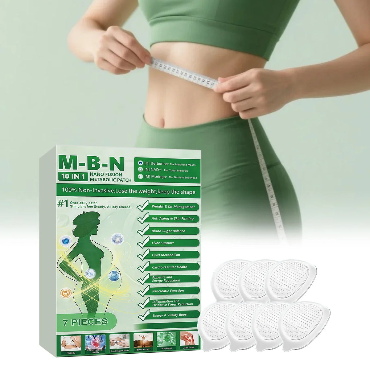 Body Contour Care Patch – Breathable & Skin-Friendly Daily Patch