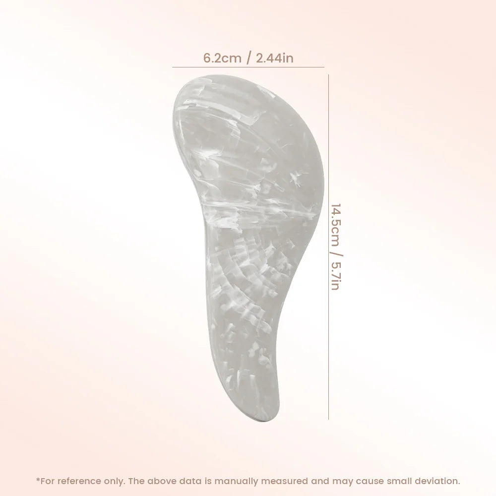 Marble Hair Comb – Dry & Wet Dual-Use Styling Tool