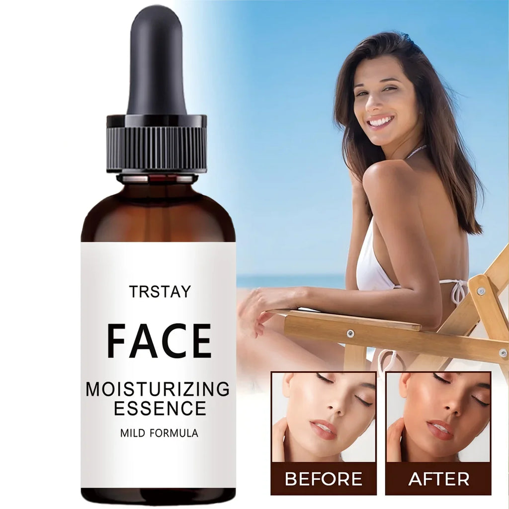 TRSTAY Self-Tanning Drops for Face & Body – Sun-Free Glow