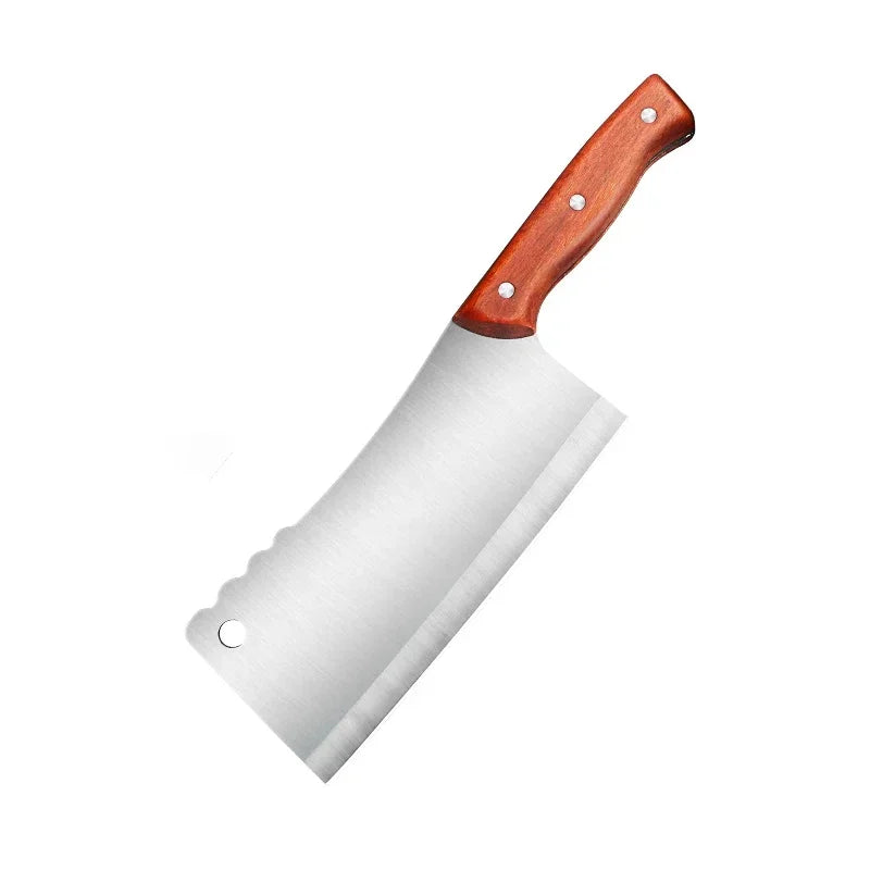 PLYS Stainless Steel Bone Chopping Cleaver | Heavy-Duty Knife