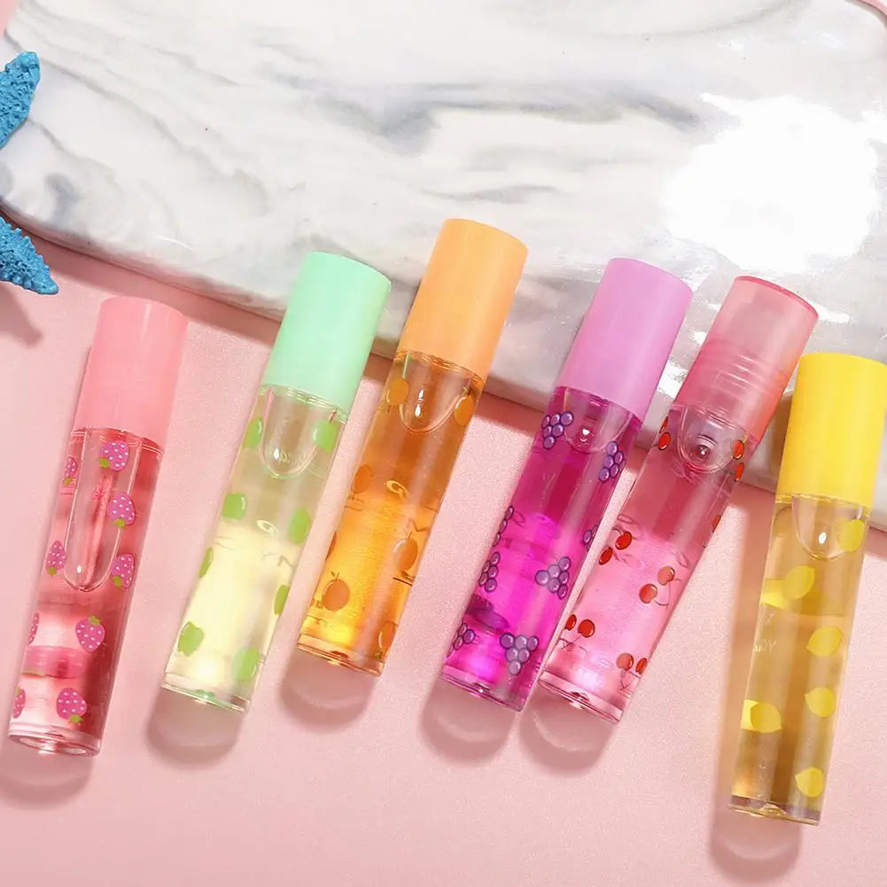 Eelhoe Fruit Roll-On Lip Oil Balm – Moisturizing Gloss & Primer