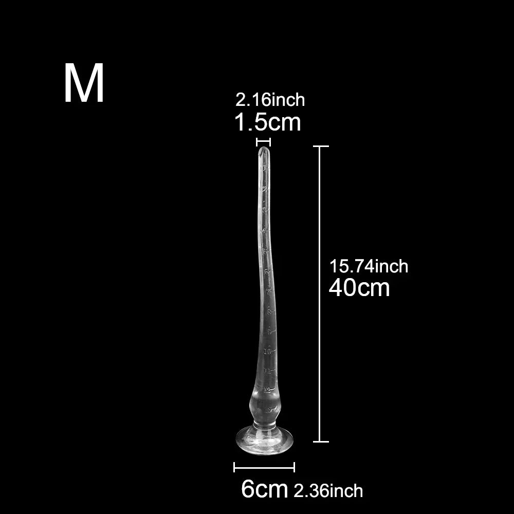 30- Long Anal Plug Women Vaginal Butt Dilator Anus Toys Men Prostate