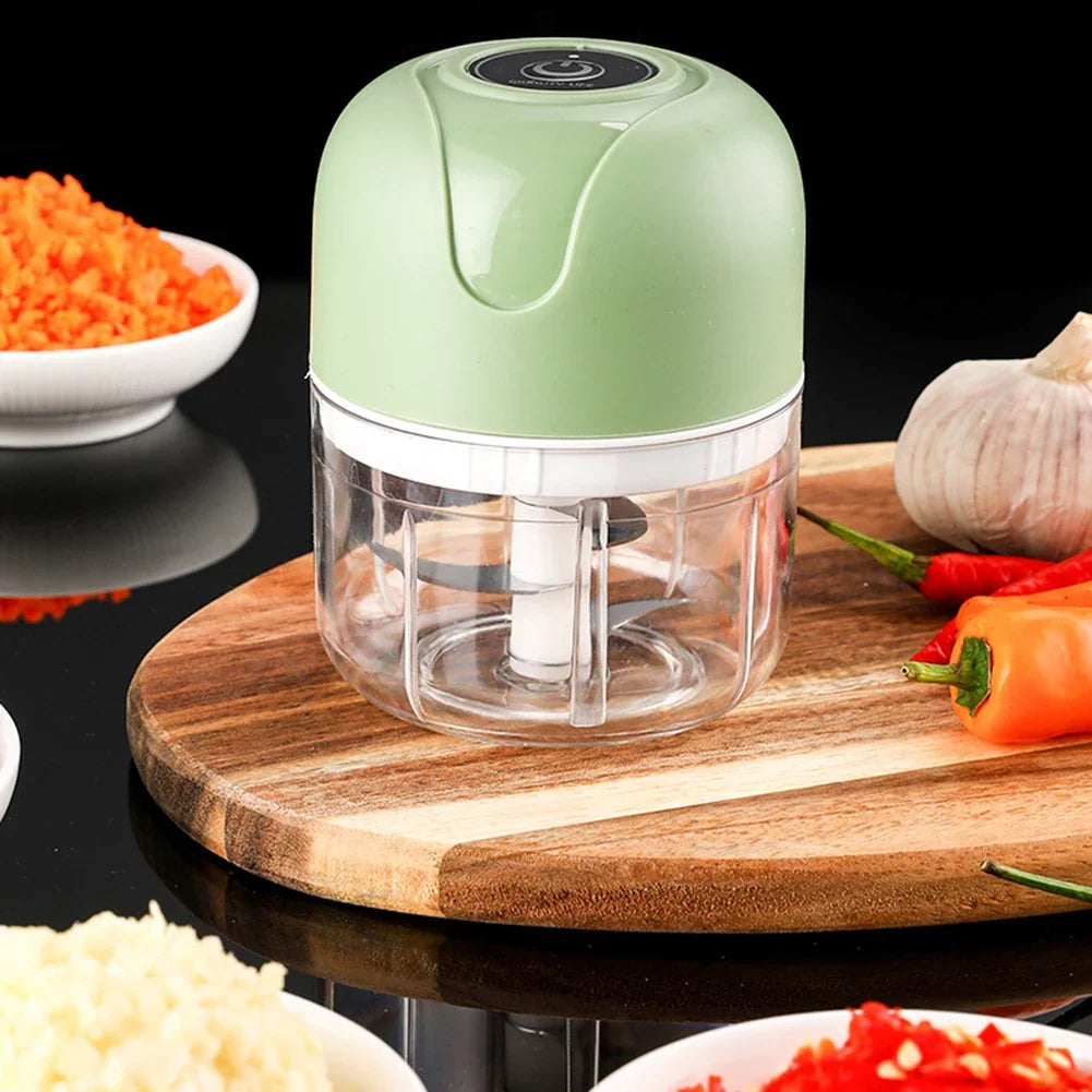 Electric Garlic Press & Ginger Chopper | USB Rechargeable