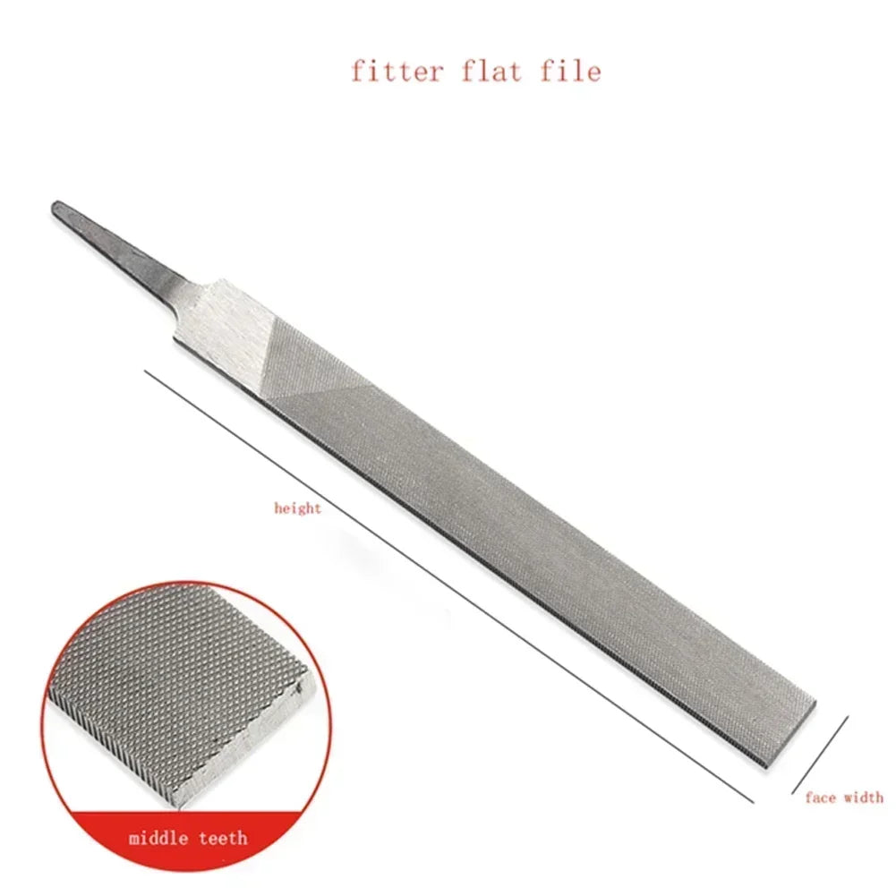 Steel Rasp File – Flat, Round, Half Round, Triangle & Square
