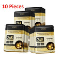 10-Pack 24K Gold Hyaluronic Acid Face Masks – Korean Skincare