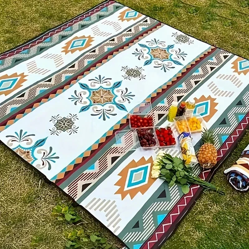 Portable Waterproof Picnic Blanket – Foldable Camping Mat