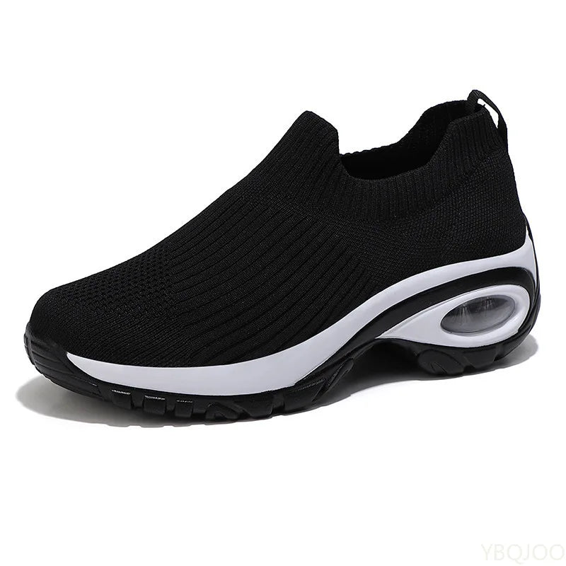 Women's Breathable Mesh Slip-On Sneakers | Wide Size 5–14