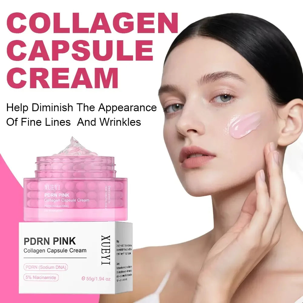 PDRN Pink Collagen Capsule Cream with Niacinamide | K-Beauty