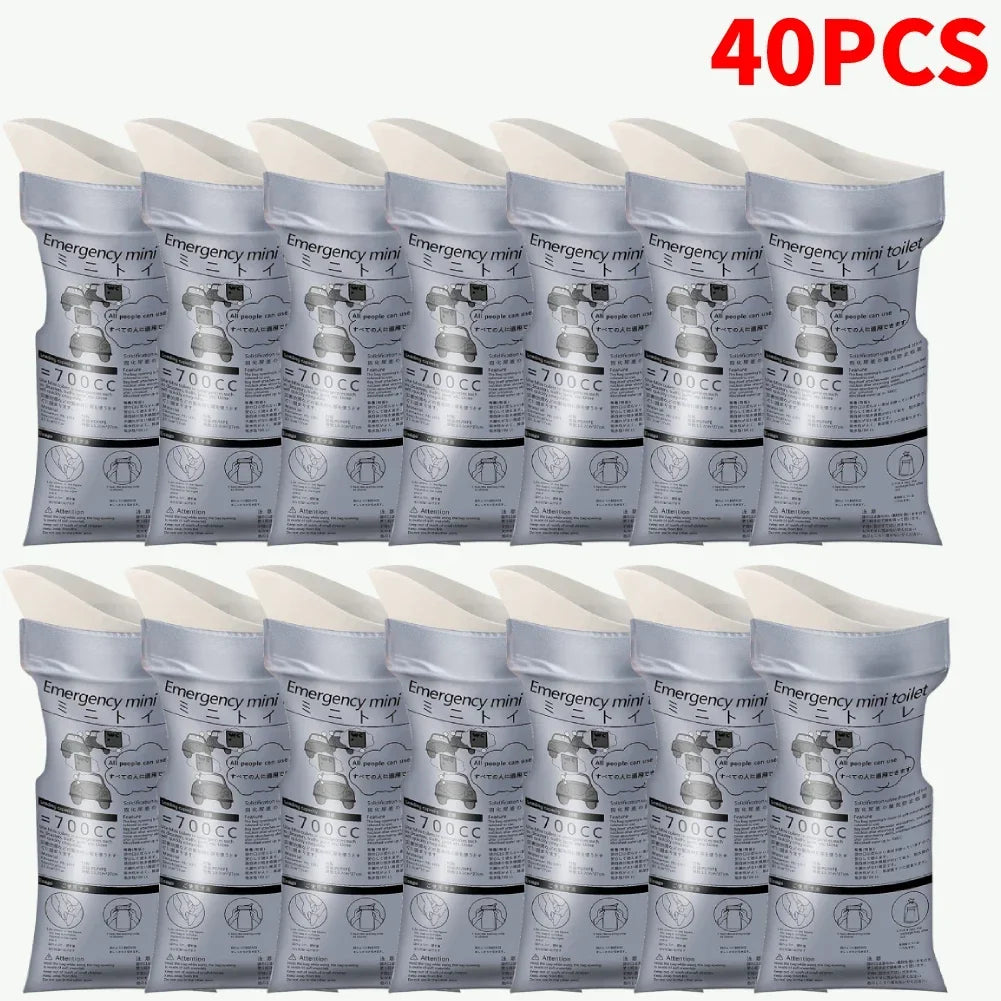 5- 700cc Car Urinate Bags Camping Outdoor Easy Emergency Piss Baby