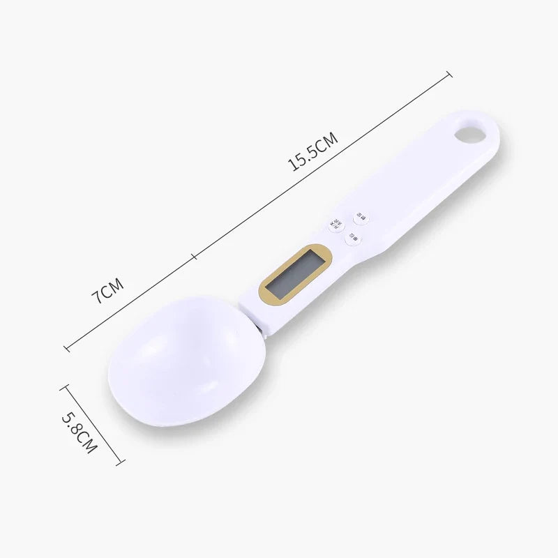 2-Pack Mini Digital Spoon Scale 0.1–500g | LCD Kitchen Scale
