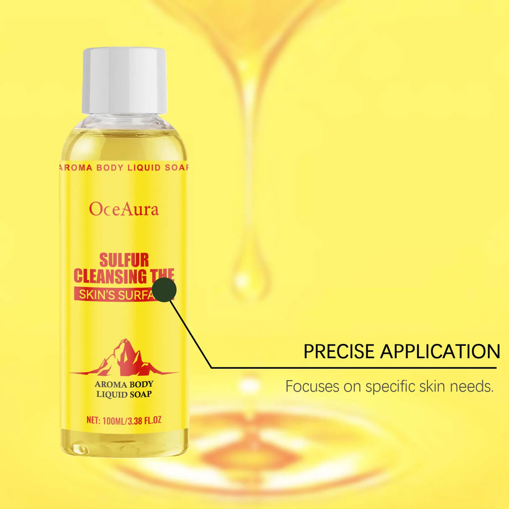 OceAura Gentle Exfoliating Hydrating Shower Gel 100ml