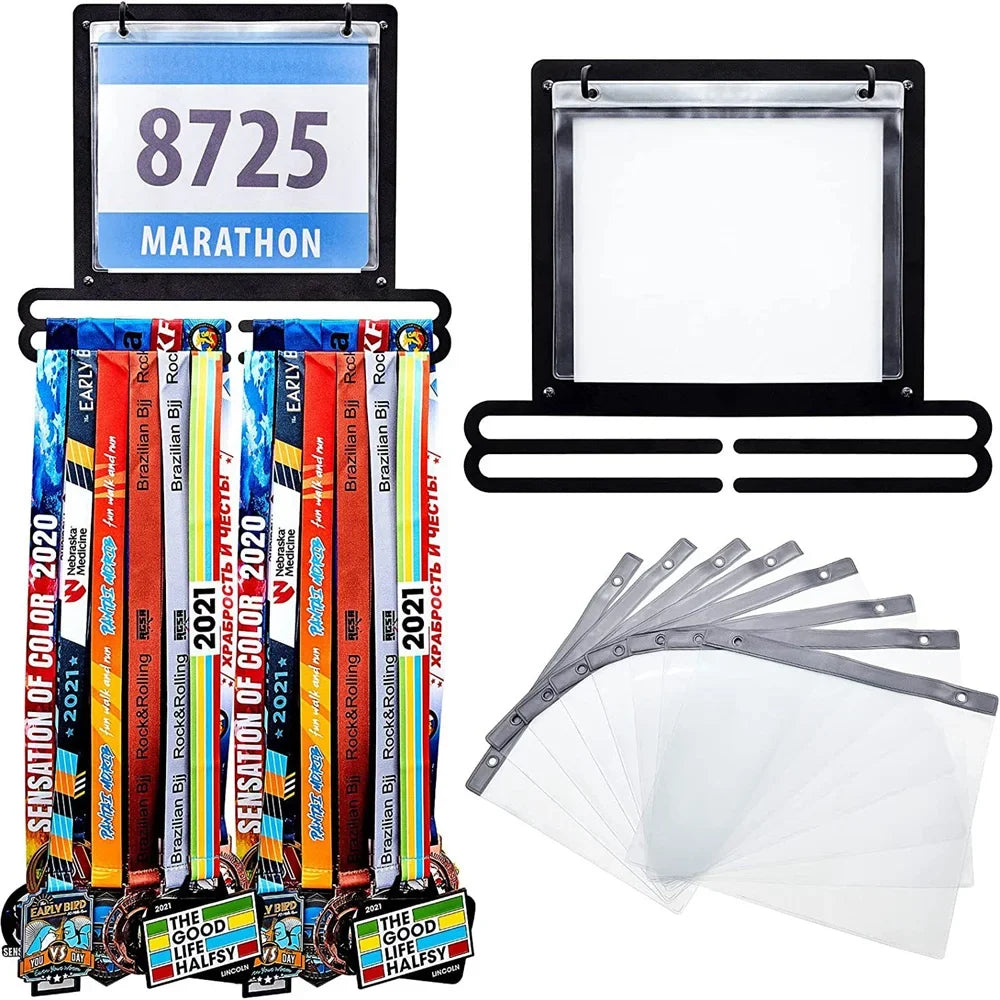 4 Styles Medal Hanger Race Medals Holder Ribbon Sport Display Rack