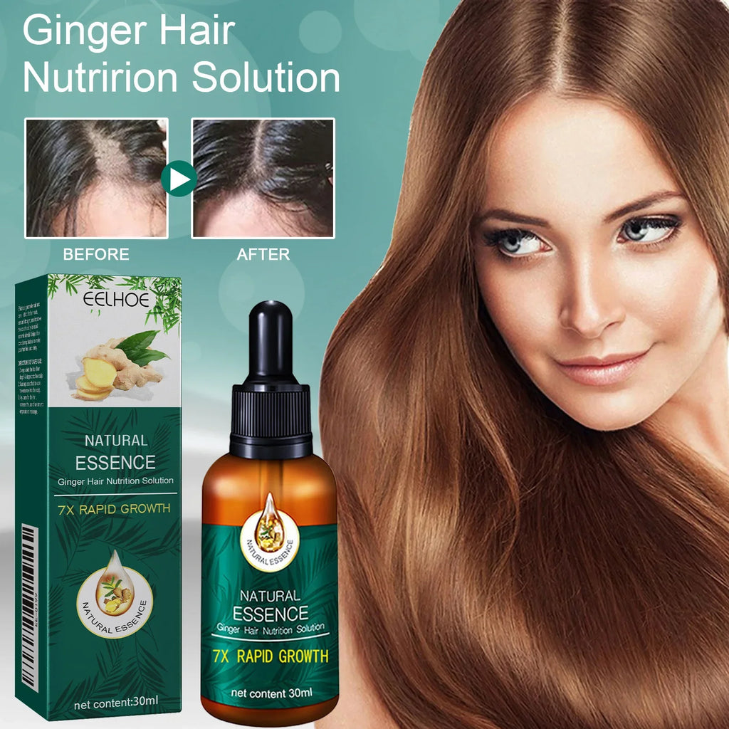 Old Ginger Hair Oil – Smooth, Shiny & Nourished Hair