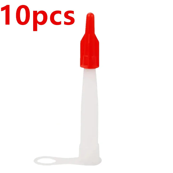 Silicone Caulking Nozzle Caps – Universal Re-Sealable Tips