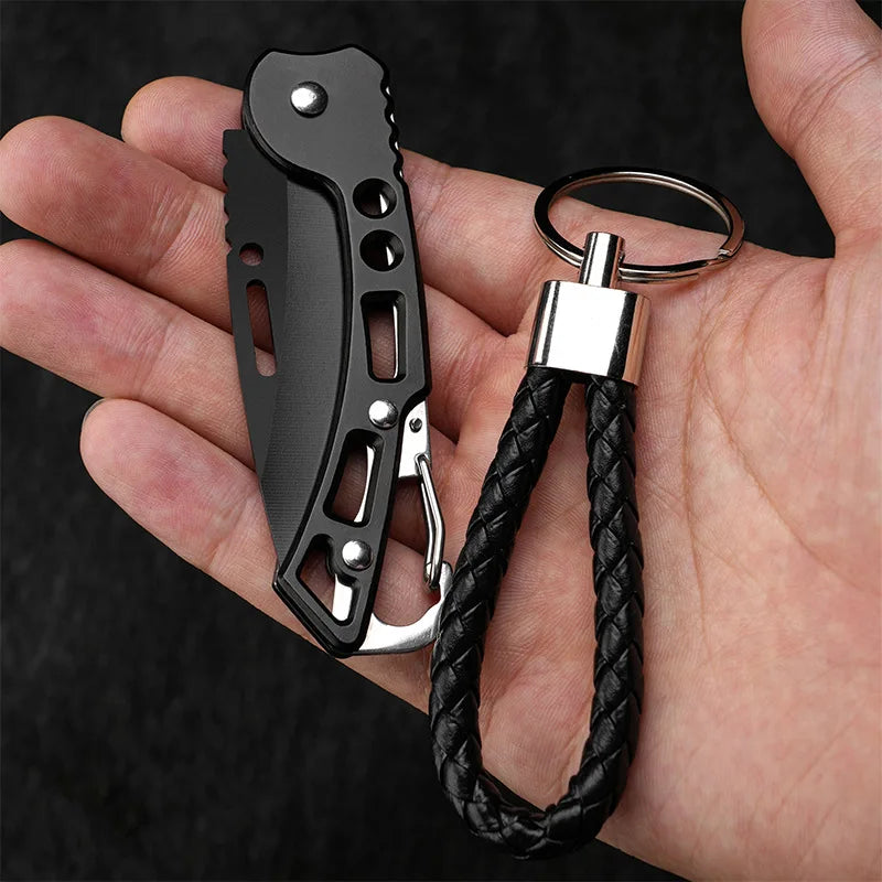 Portable Stainless Steel Folding Knife – Camping & Outdoor