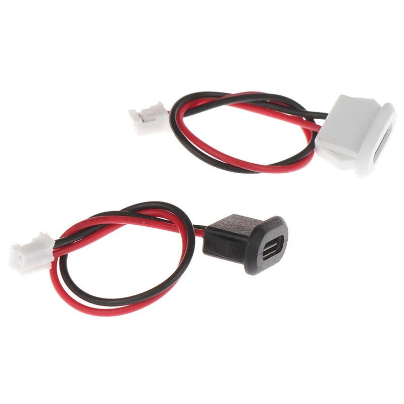 2Pin USB-C Waterproof USB Contor Direct Compression Female Base