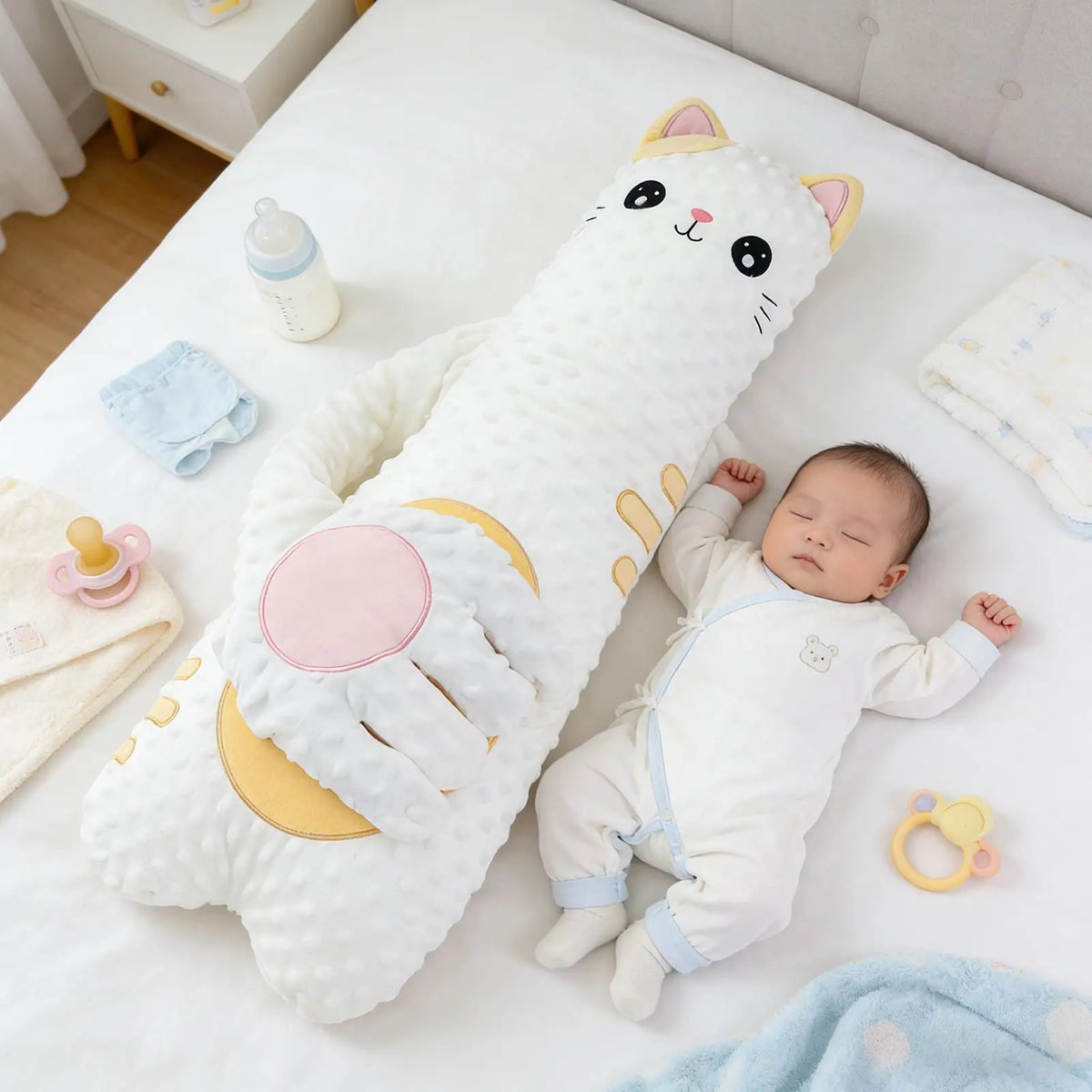 Electric Patting Soother Pillow for Babies | Plush Sleep Aid