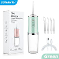 Portable Water Flosser Oral Irrigator – USB Rechargeable, 4 Tips