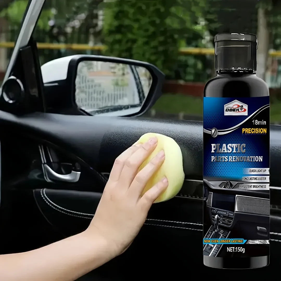 Car Plastic Restorer – Dashboard, Trim & Roof Rail Revitalizer