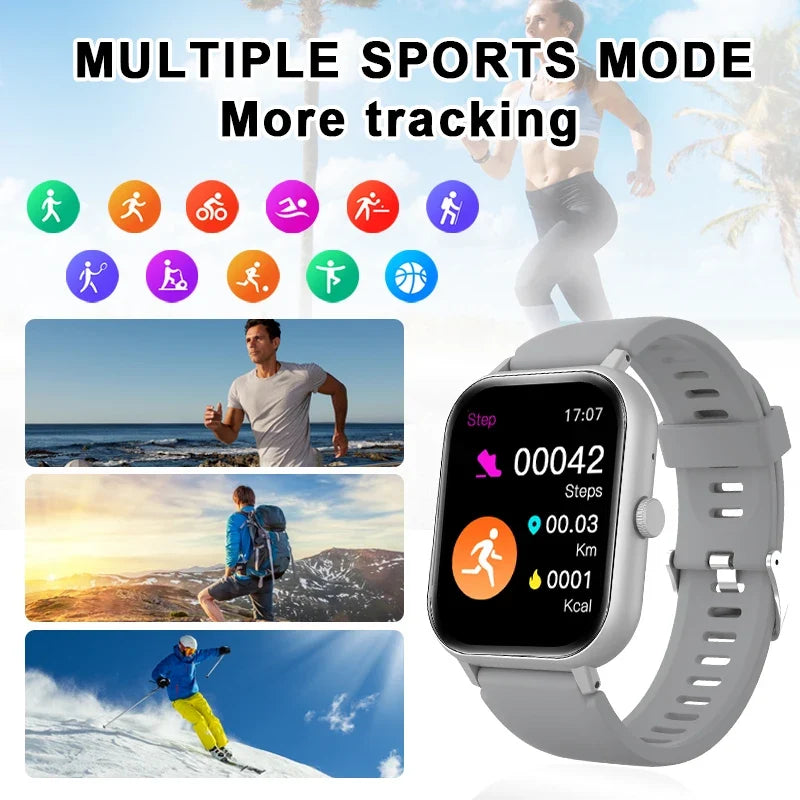 1.44" Smart Watch – Wireless Calling, Multi-Sport, iOS & Android