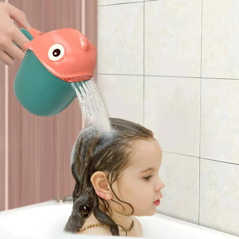Multi-functional Clownfish Shampoo Cup Baby Rinser Children Washing