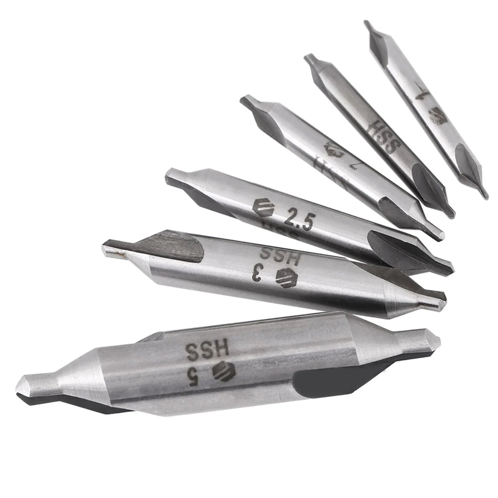 1 2 3 Mm 60 Degree HSS Center Drill Bits Centering Drills