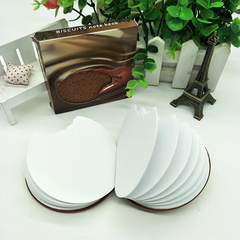 Chocolate Shaped Notepad – Kawaii Sticky Memo Pad Gift