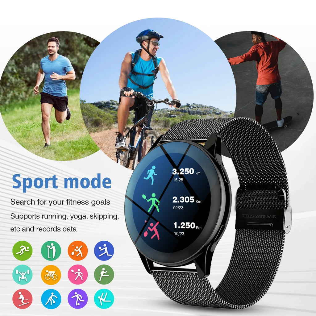 LOMAXFR T2 Pro 1.28" Smart Watch – Calls, Alerts & Dual Straps