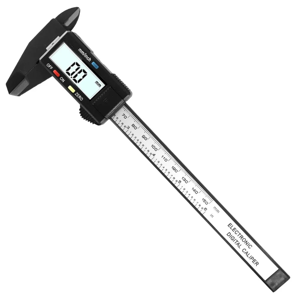 Digital Vernier Caliper 100mm/150mm Plastic LCD Measuring Tool