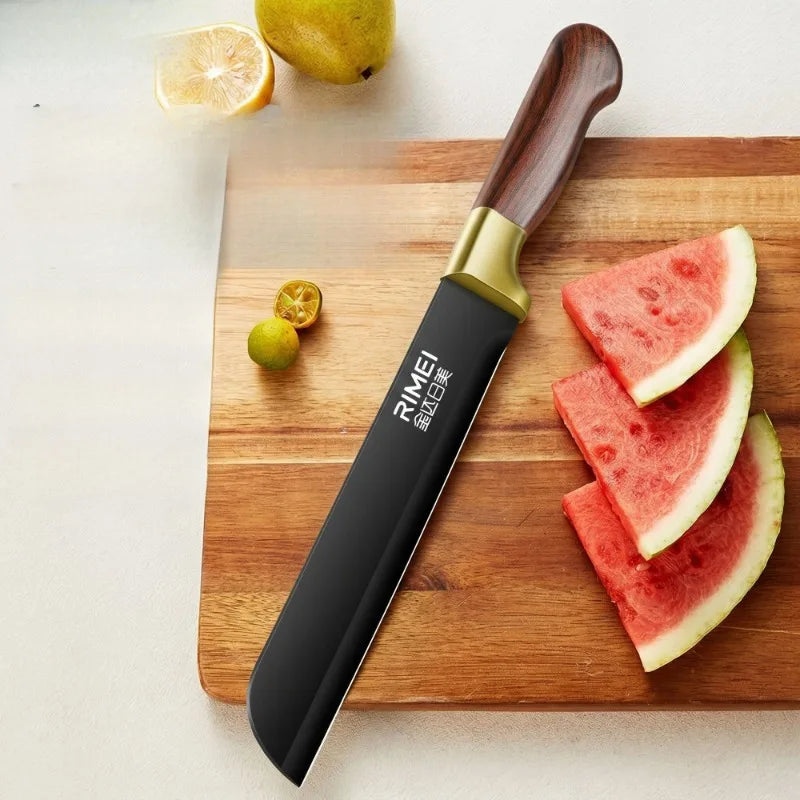 PLYS Stainless Steel Watermelon Chef Knife with Cover