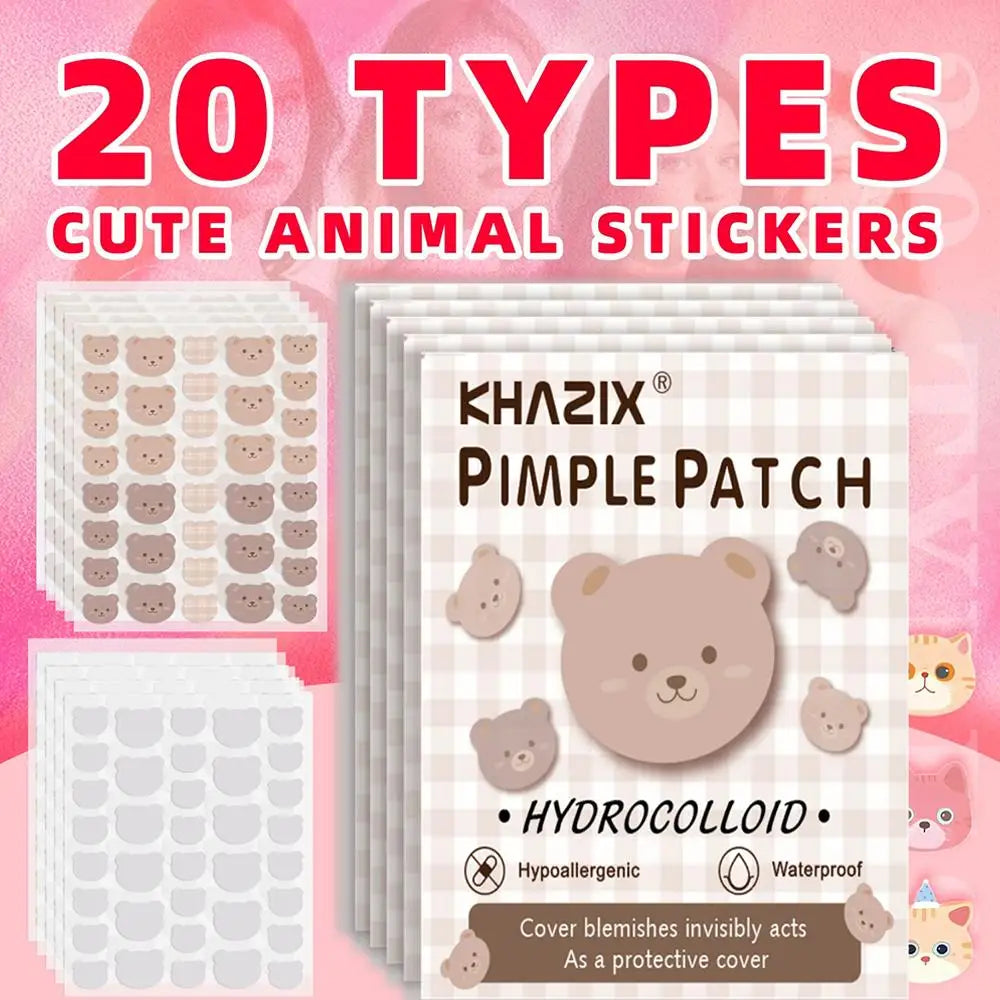Bear Pimple Patches 720/1020 Ct – Hydrocolloid Acne Patches