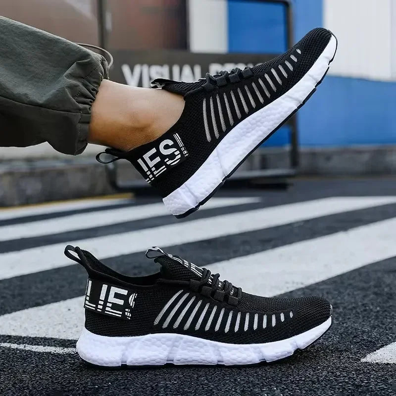 ZULIWAGN Men's Breathable Lightweight Casual Running Shoes