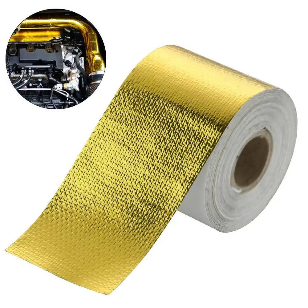 Reflective Self Adhesive Tape Gold Sliver Temperature Heat Insulation
