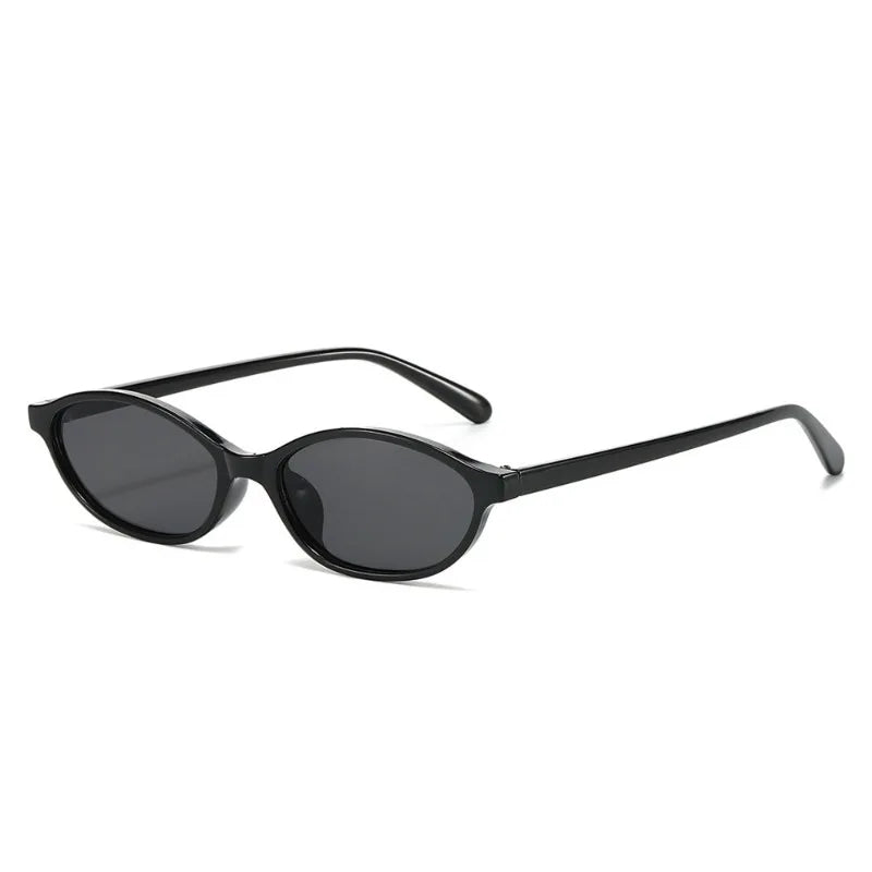 Retro Oval Cat Eye Sunglasses – UV400 Women's Fashion