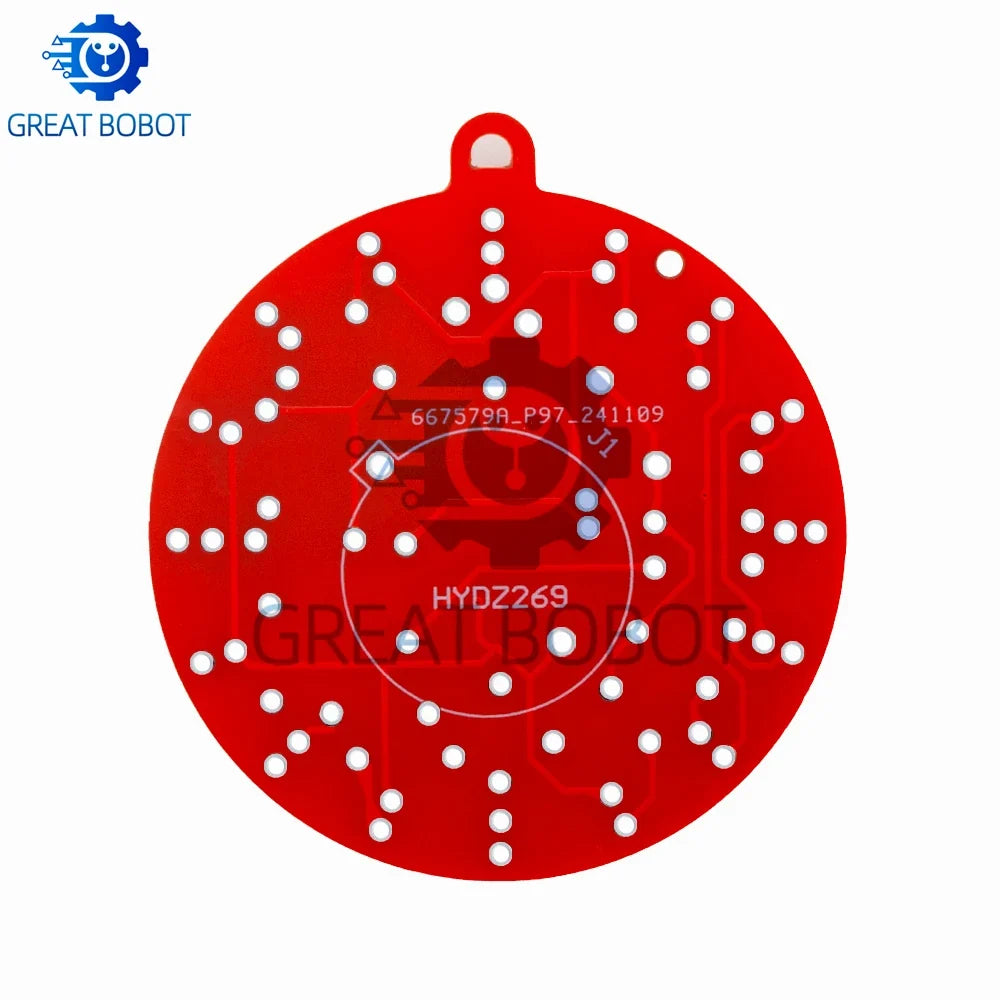 NE555 Timer Module Dual-Color Flashing LED DIY Soldering Kit