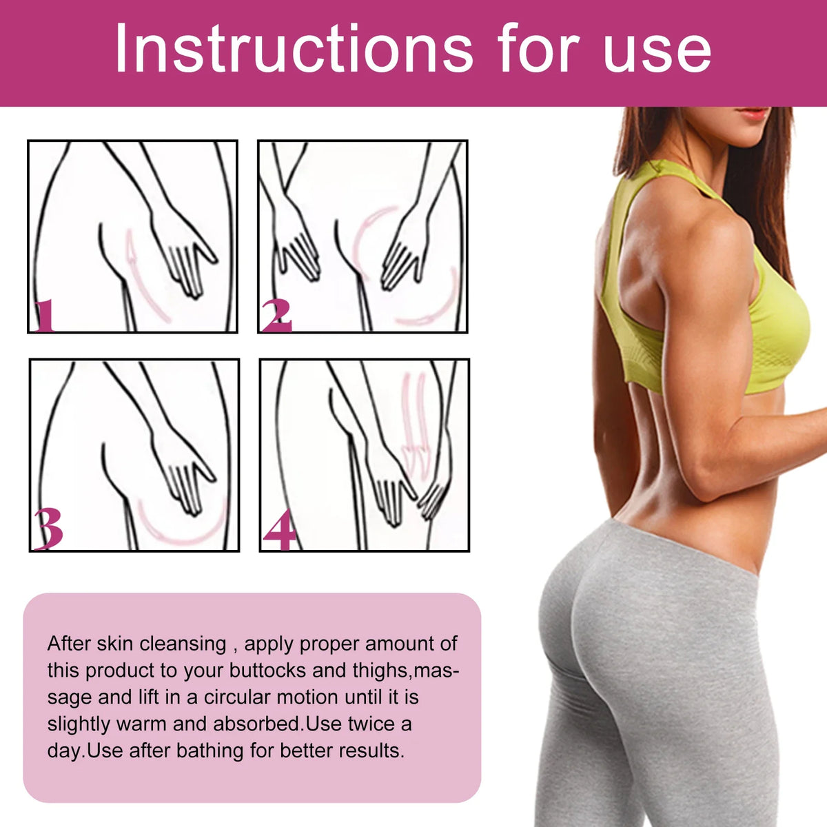 Butt Lifting Firming Cream – Sculpt, Tighten & Plump 120g