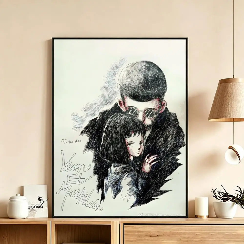 Leon The Professional Movie Poster – HD Waterproof Wall Art
