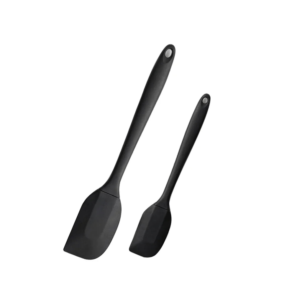 2-Piece Silicone Spatula Set – Heat-Resistant Baking & Pastry Tool