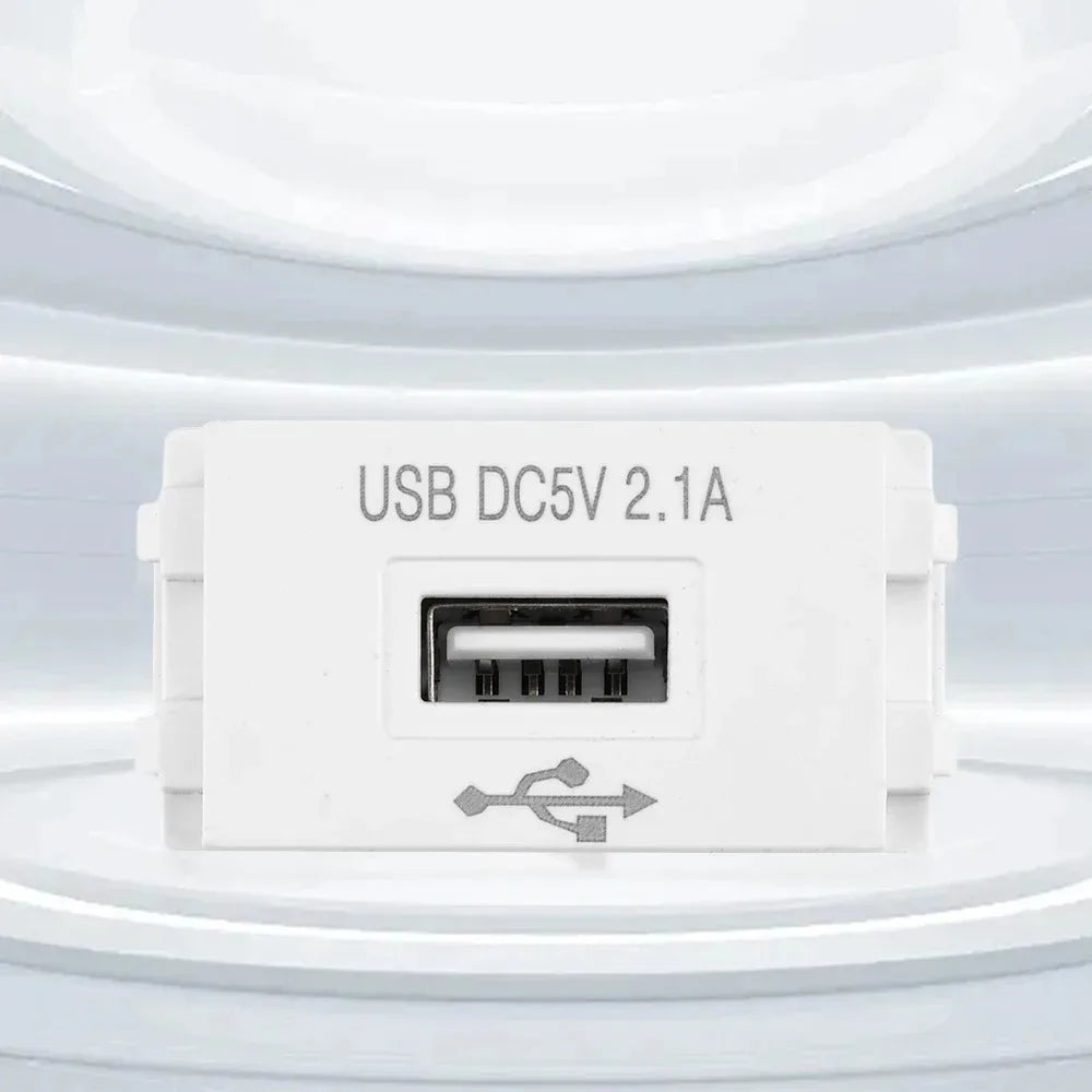 USB Charging Panel 220V to 5V 2.1A Switching Power Adapter
