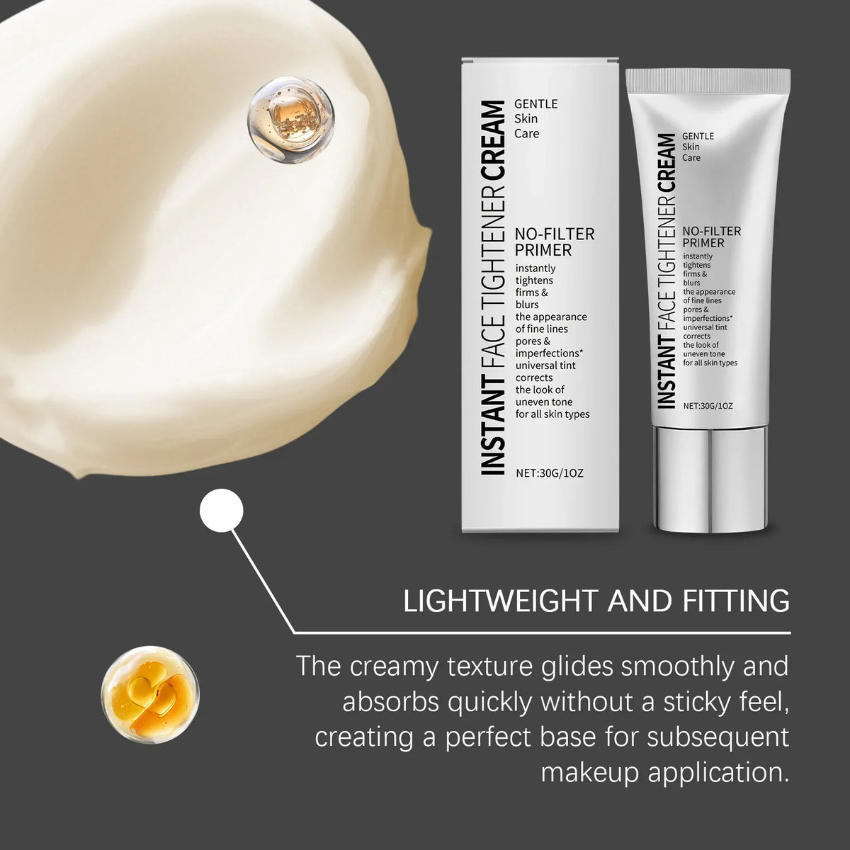 Instant Firming Lifting Cream | Hyaluronic Acid Primer 30g