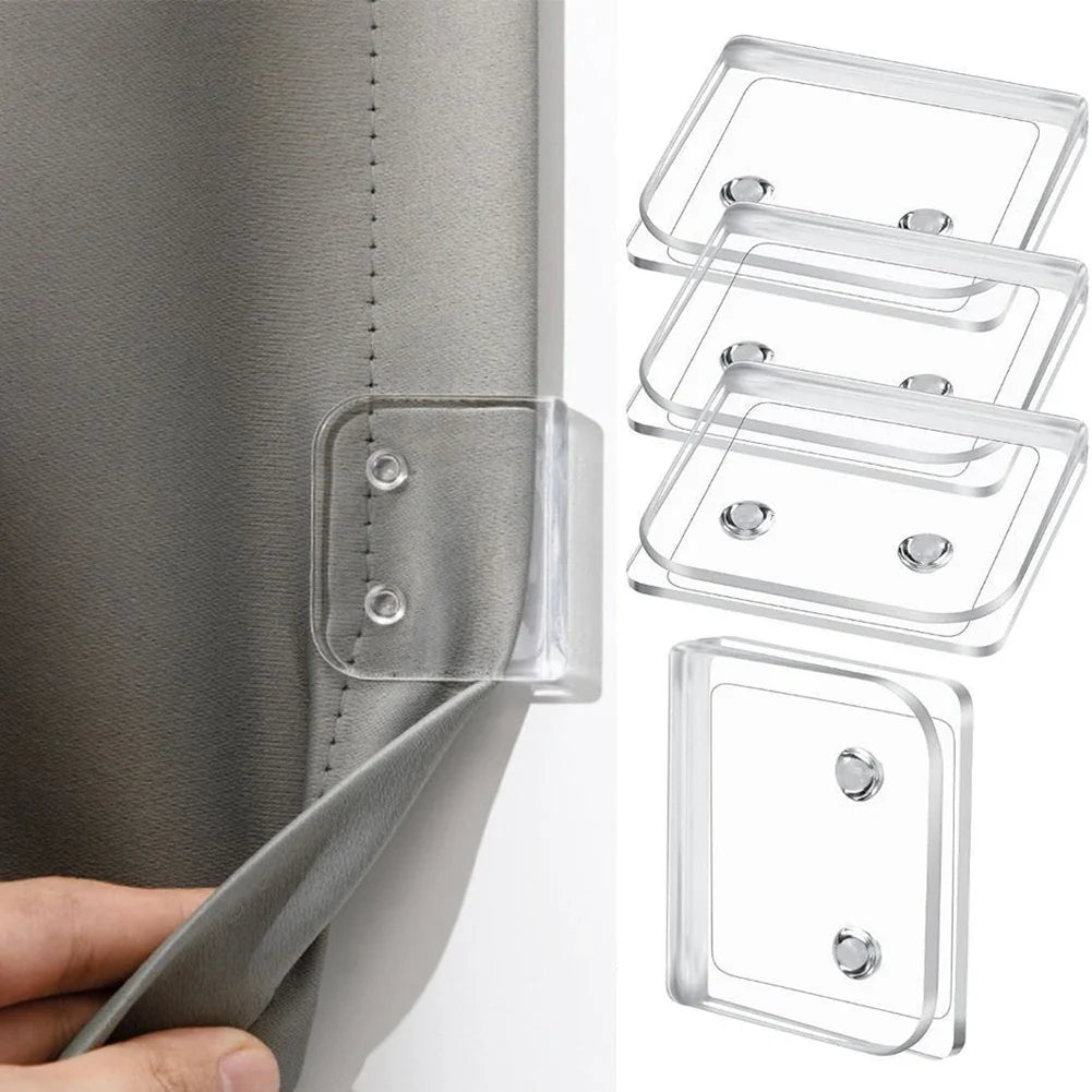 1 Shower Curtain Clips Anti Splash Spill Rings Clip Holder Waterproof