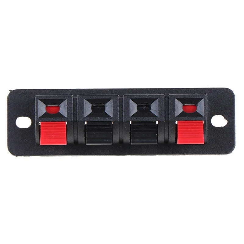 Terminal Audio Speaker Terminals Wiring Clip 4 Positions Spring