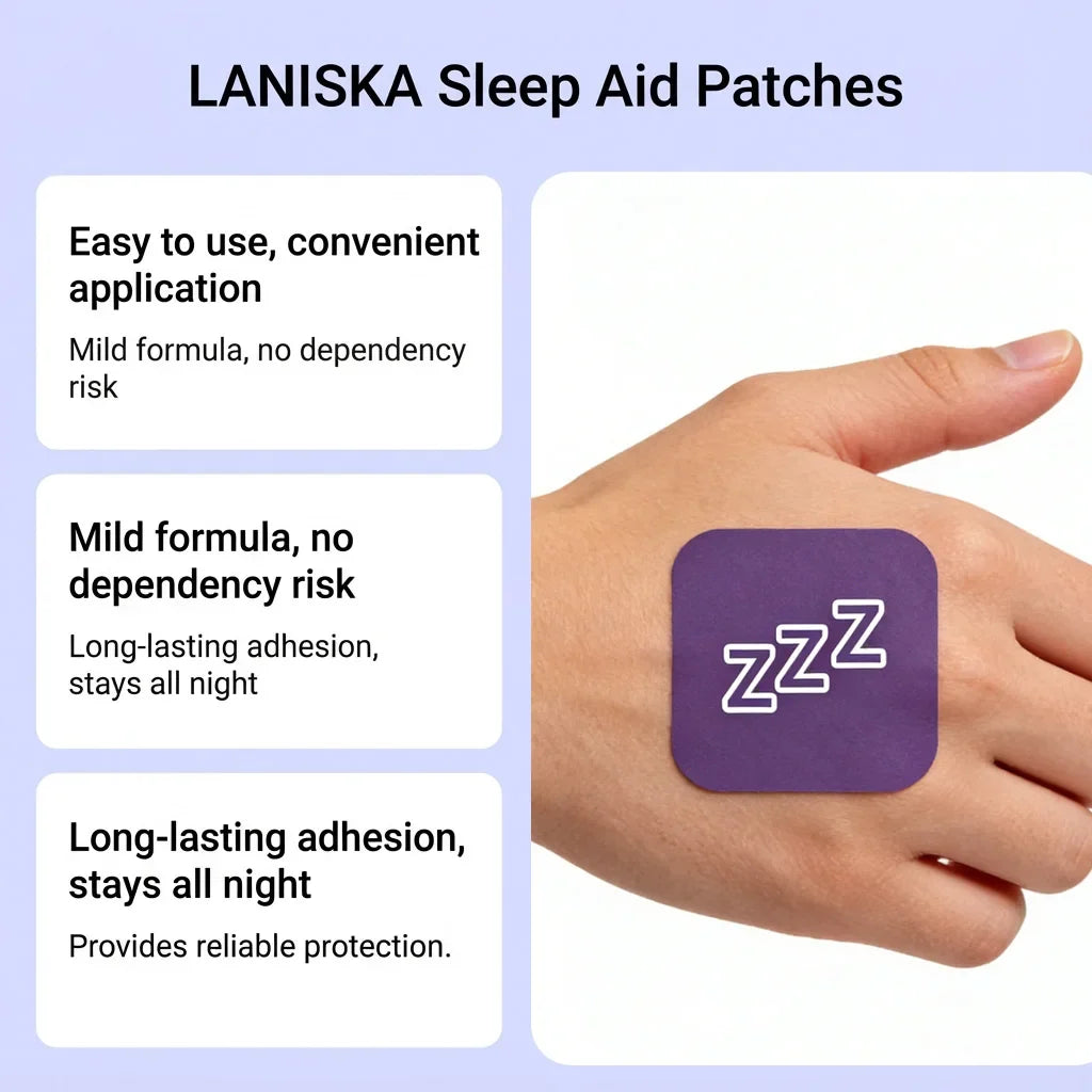 Laniska Sleep Care Patch – Nightly Relaxation & Restful Sleep