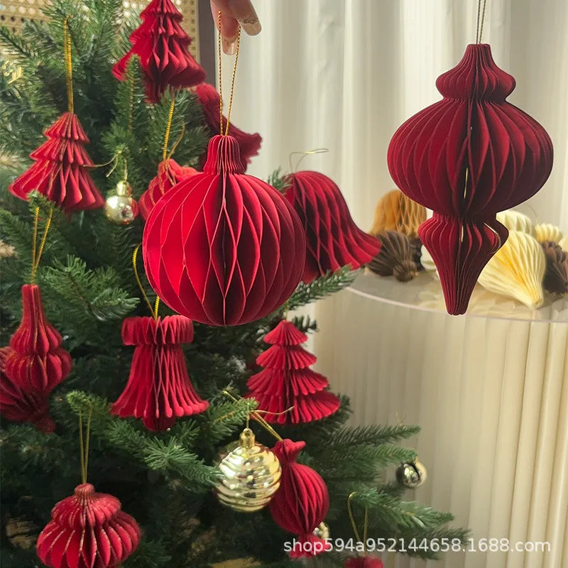 Christmas Ball Ornaments Pendant Ambiance Decorate Shopping Decoration