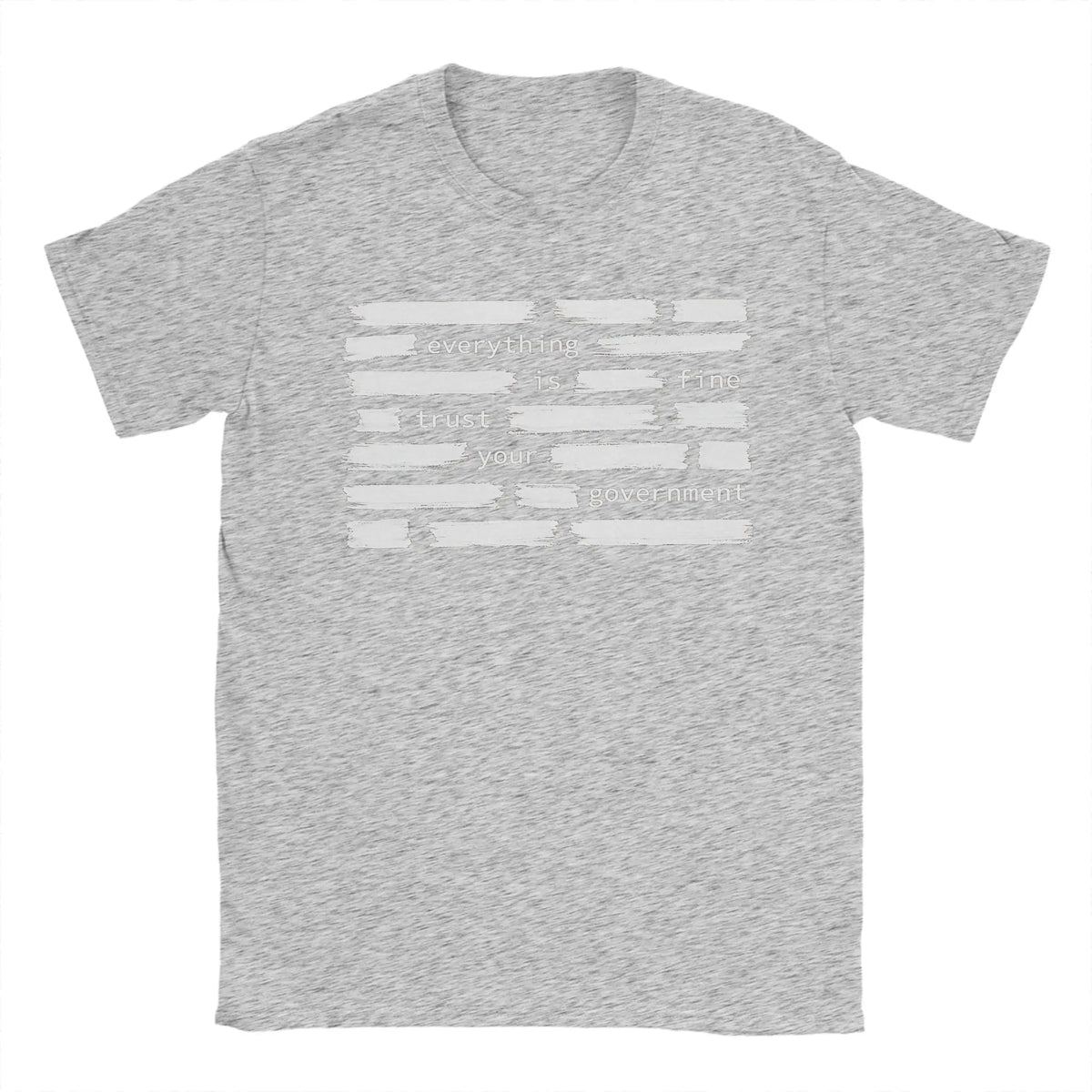 "Everything Is Fine" Funny Men's Graphic T-Shirt | Cotton Tee